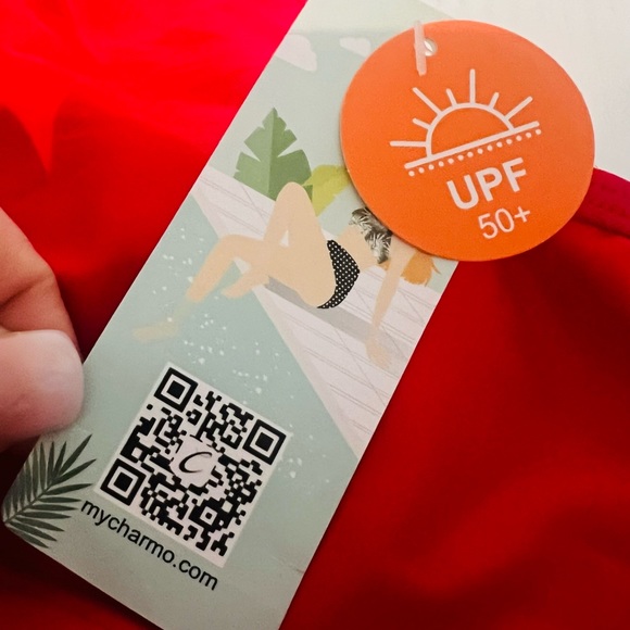 My Charmo Halter Swim Workout Top - Picture 5 of 5